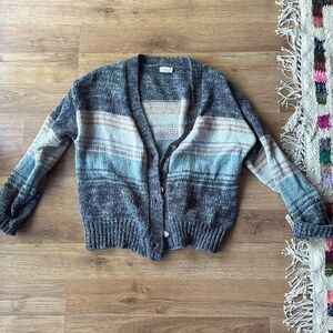 Striped Cardigan